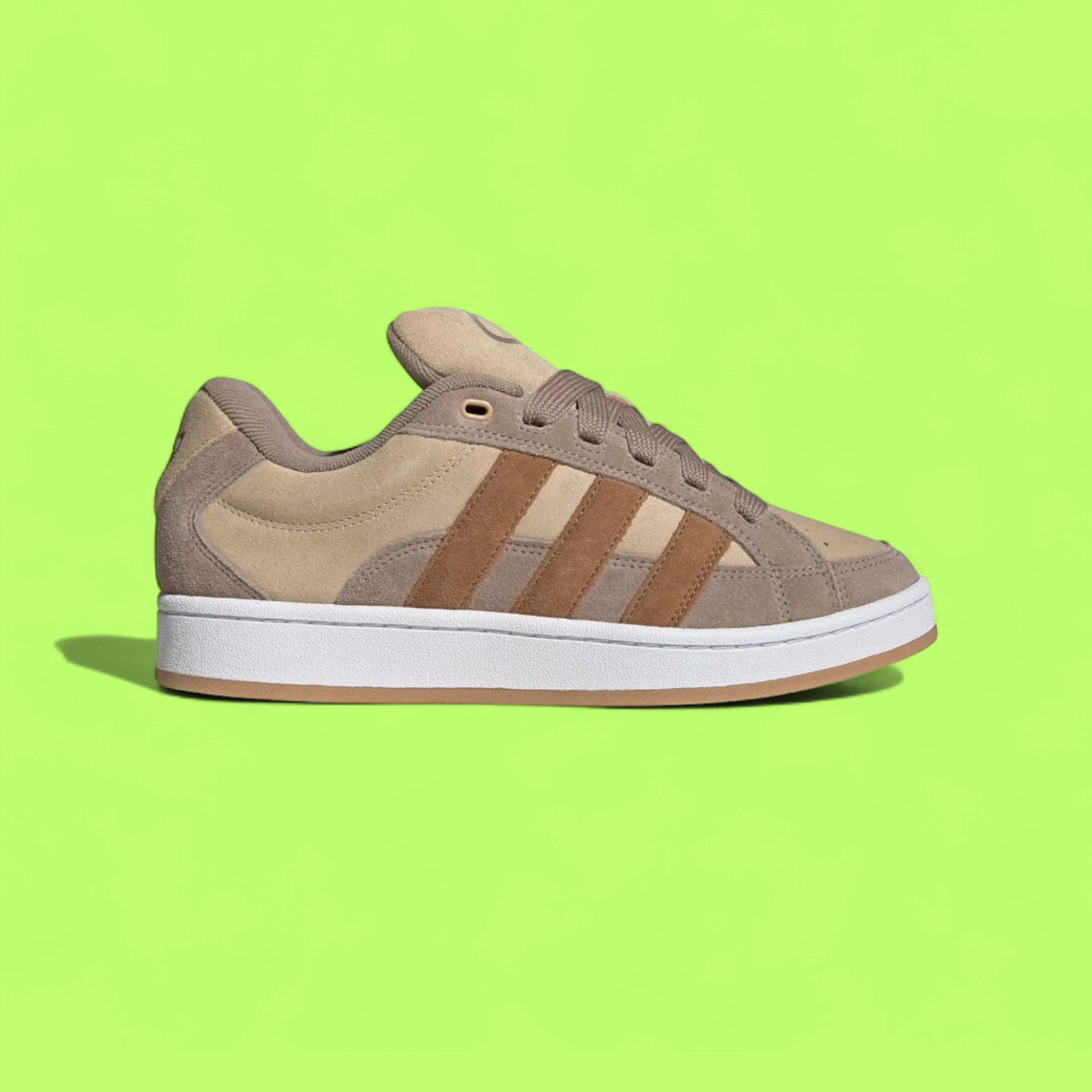 ADIDAS CAMPUS 00S BETA MEN'S BEIGE SUEDE RETRO CASUAL SNEAKERS