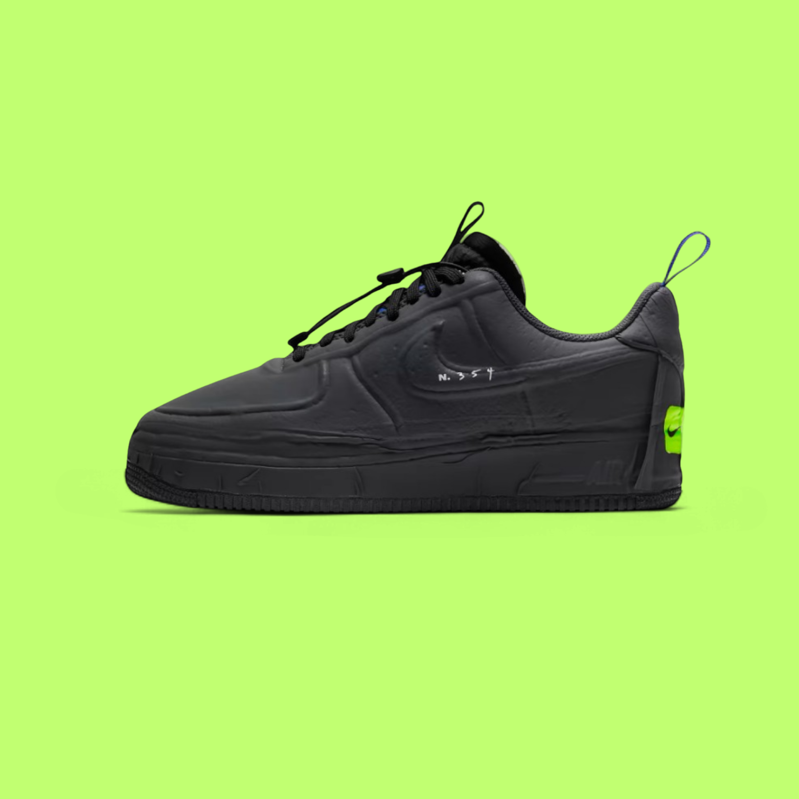 NIKE AIR FORCE 1 EXPERIMENTAL BLACK LIMITED STYLE EDITION