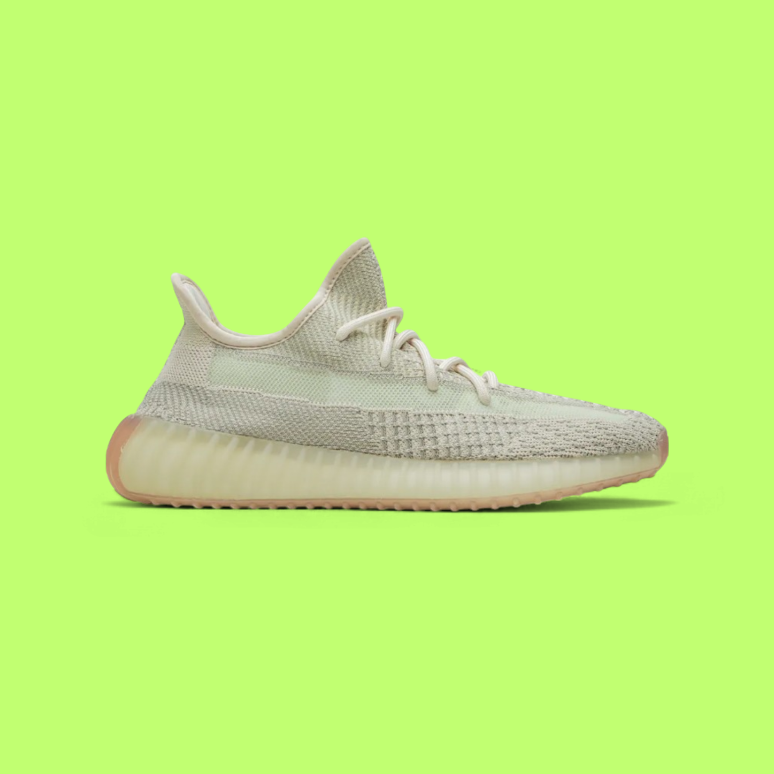 ADIDAS YEEZY BOOST 350 V2 “CITRIN” PRIMEKNIT LIFESTYLE SNEAKERS