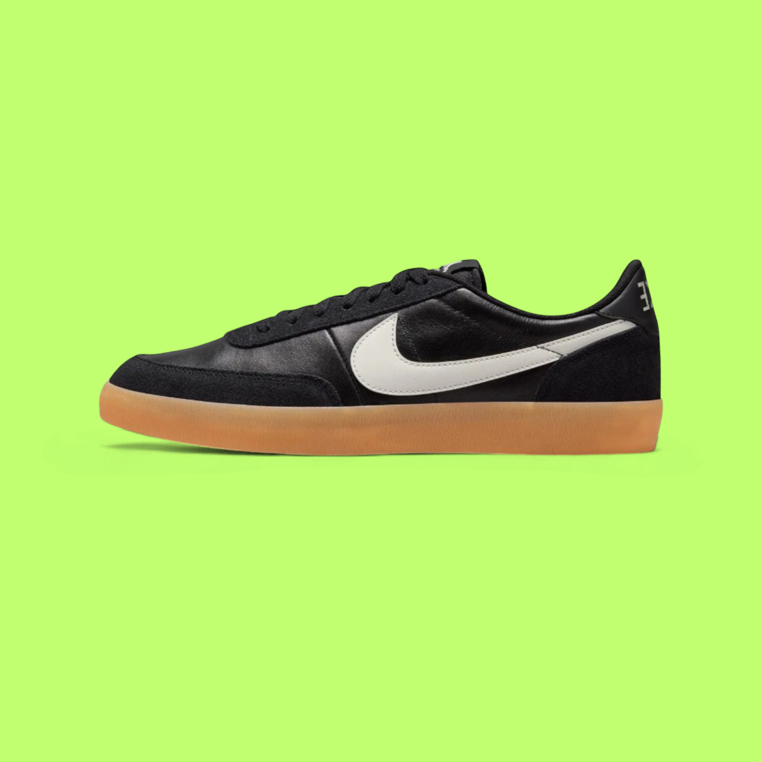 NIKE KILLSHOT 2 LEATHER MEN'S BLACK RETRO CASUAL STYLE SNEAKERS