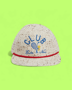 DROLE DE MONSIEUR CLUB ENTRE NOUS STRAW TEXTURED CAP CWCD