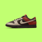 NIKE DUNK LOW VINTAGE RUST BROWN SUEDE TEXTURE FUSION EDITION