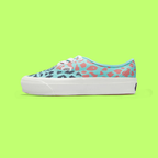 VANS AUTHENTIC PLATFORM BLUE PINK LEOPARD PRINT STYLE DROPZZ