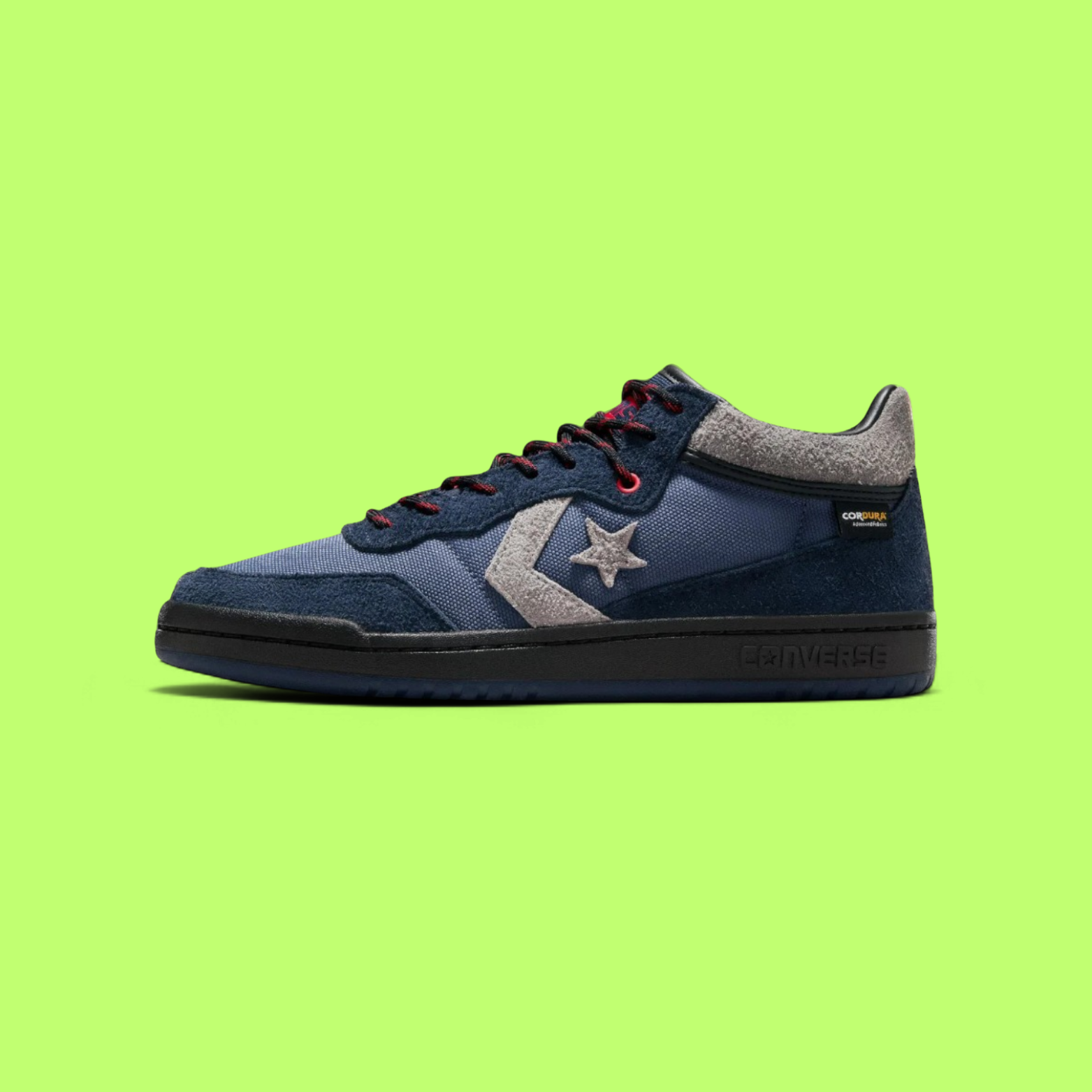CONVERSE FASTBREAK PRO UNISEX NAVY SUEDE AND CORDURA COURT SNEAKERS