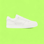 LACOSTE T-CLIP MEN'S WHITE LEATHER RETRO COURT STYLE SNEAKERS