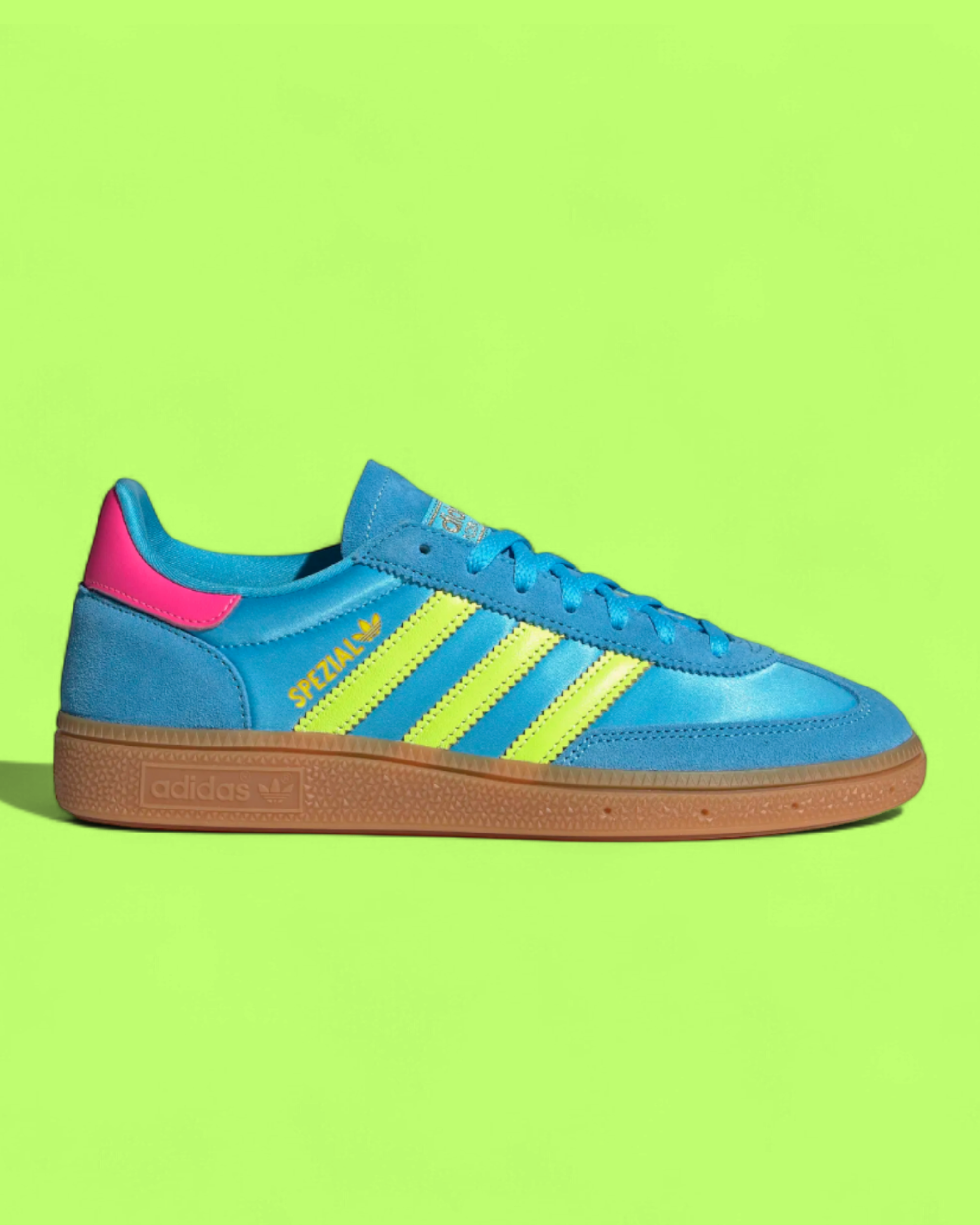 ADIDAS HANDBALL SPEZIAL BLUE YELLOW RETRO CASUAL SNEAKERS