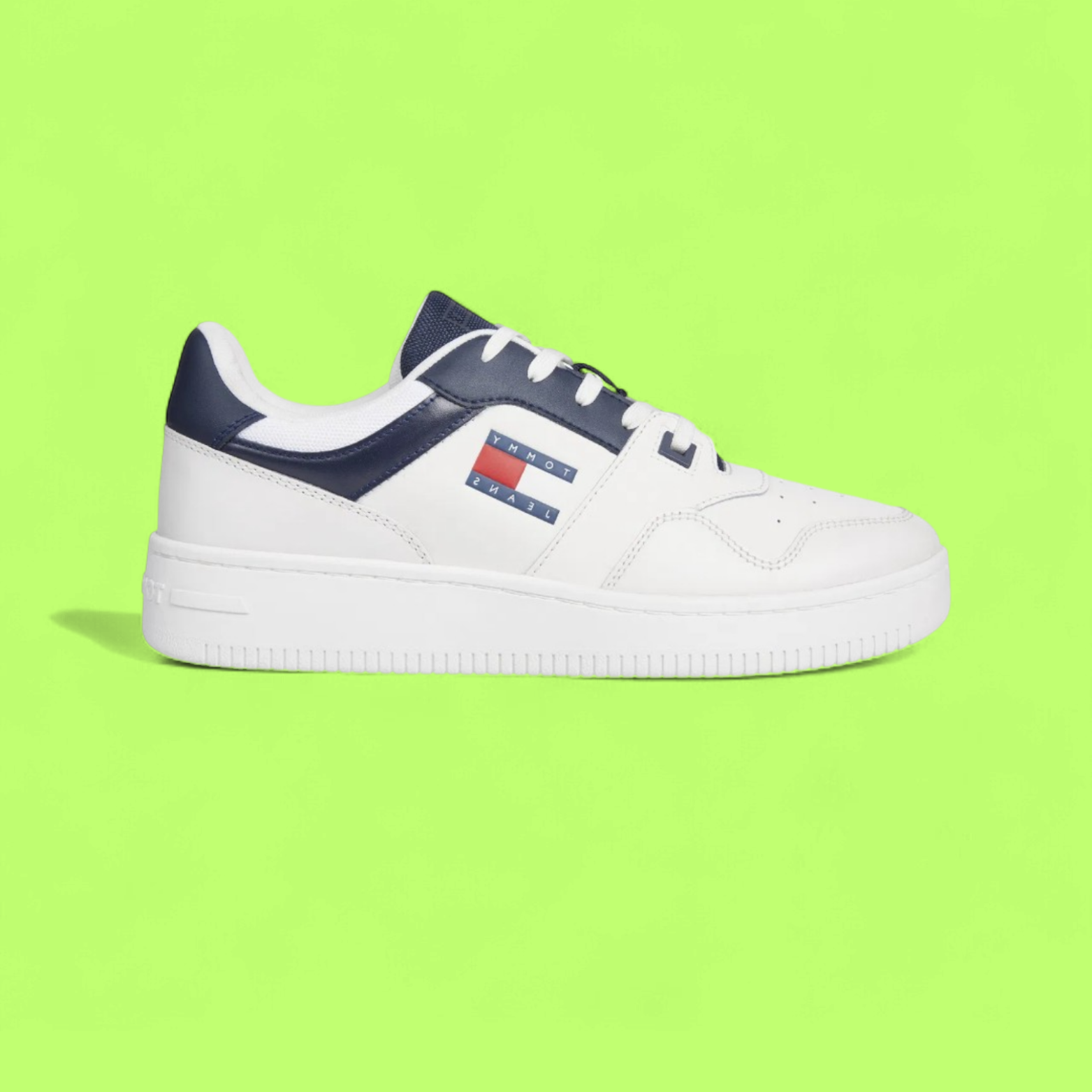 TOMMY HILFIGER TJM RETRO BASKET ESS MEN'S BLUE CASUAL SNEAKERS