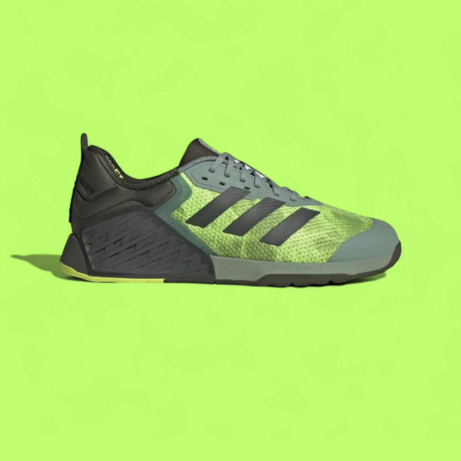 ADIDAS DROPSET 3 MEN'S GREEN PERFORMANCE DAILY TRAINING SNEAKERS