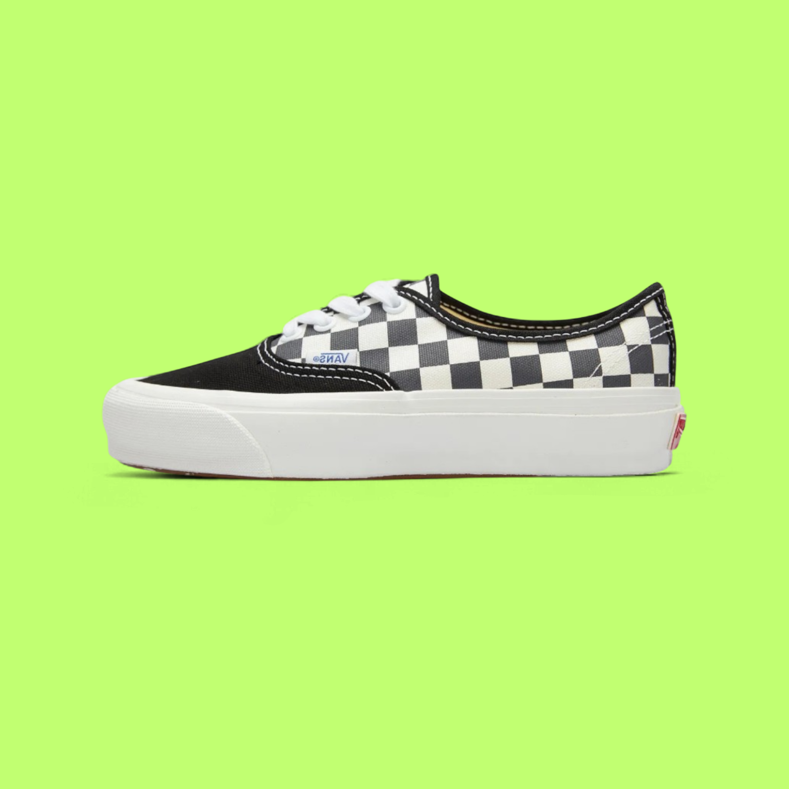 VANS AUTHENTIC PLATFORM CHECKERBOARD BLACK WHITE STYLE DROPZZ