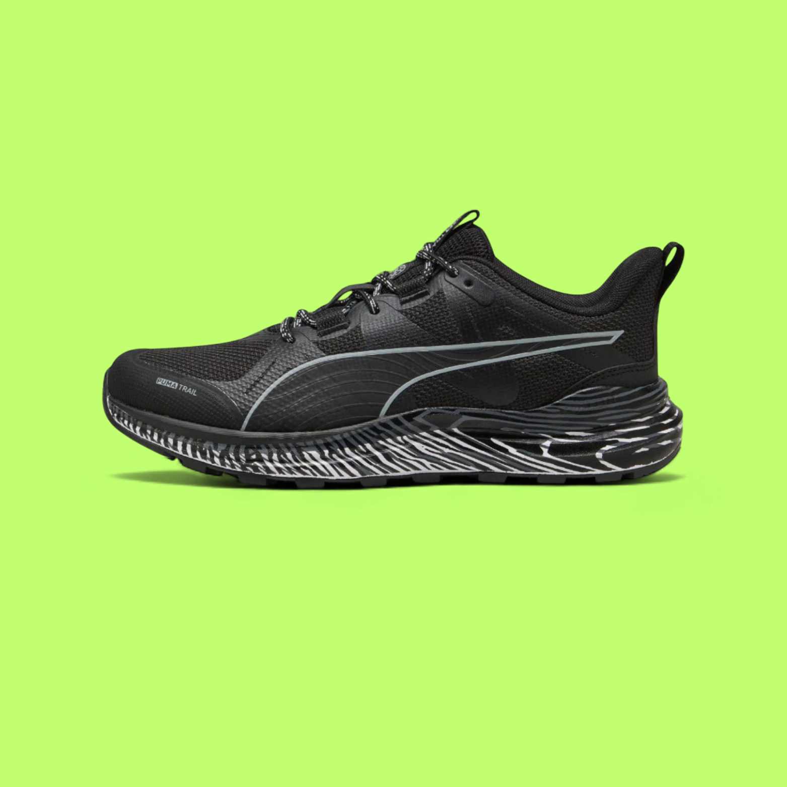 PUMA REFLECT LITE TRAIL BIOWARP MEN'S BLACK PERFORMANCE
