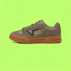 VANS BROWN GUM SOLE SUEDE RETRO STYLE SKATE SHOES CWCD