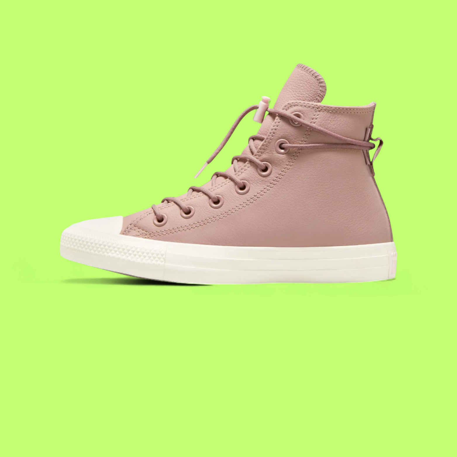CONVERSE CHUCK TAYLOR ALL STAR UNISEX PINK LEATHER HIGH BOOTS
