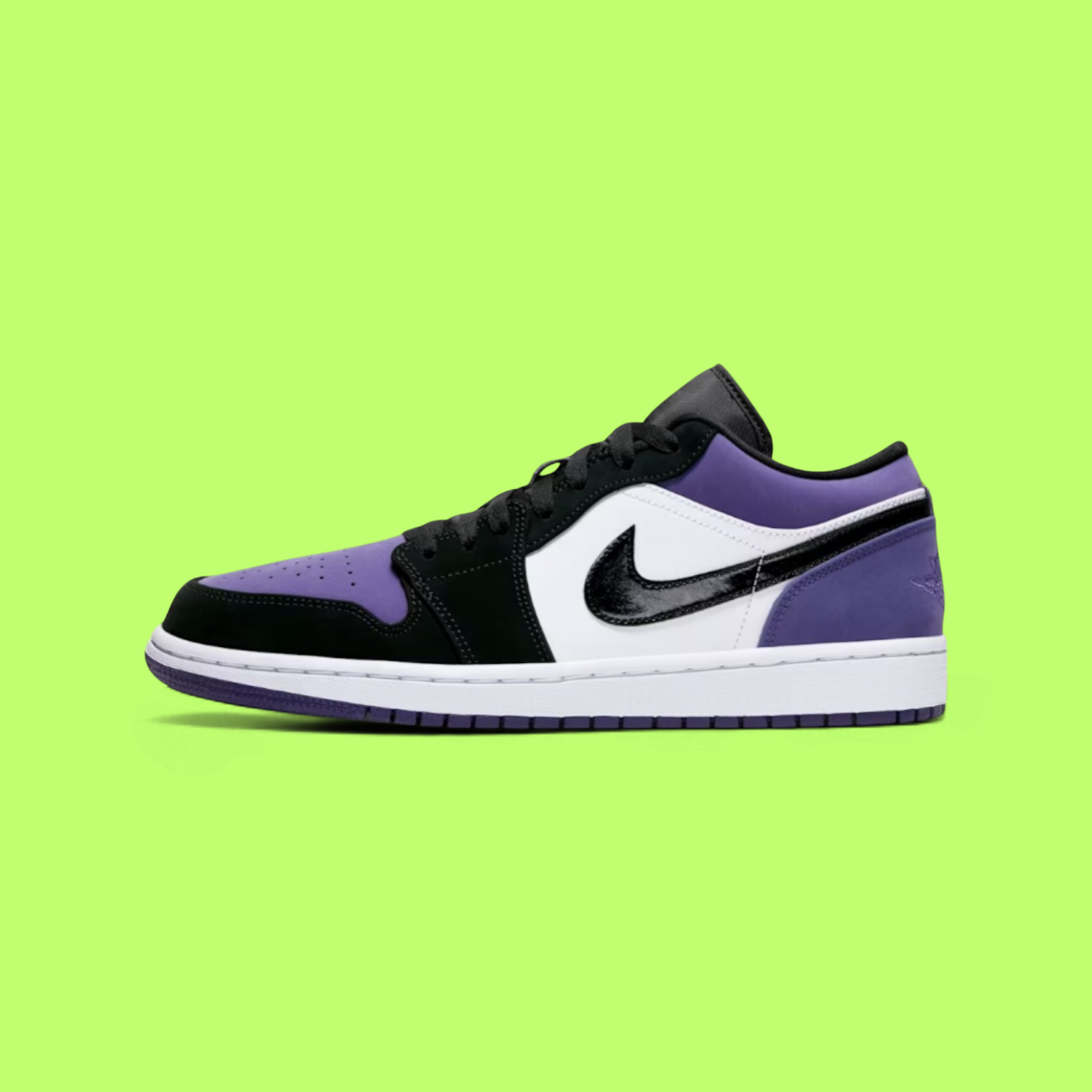 NIKE AIR JORDAN 1 LOW COURT PURPLE CLASSIC ROYAL DROP