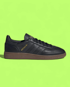 ADIDAS SPEZIAL BLACK LEATHER TONAL STRIPES GUM SOLE RETRO CWCD