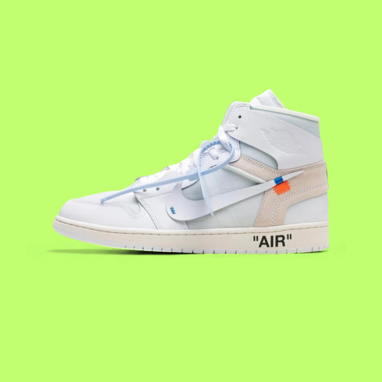 NIKE AIR JORDAN 1 RETRO HIGH OFF-WHITE EURO SAMPLE LIMITED EDITION