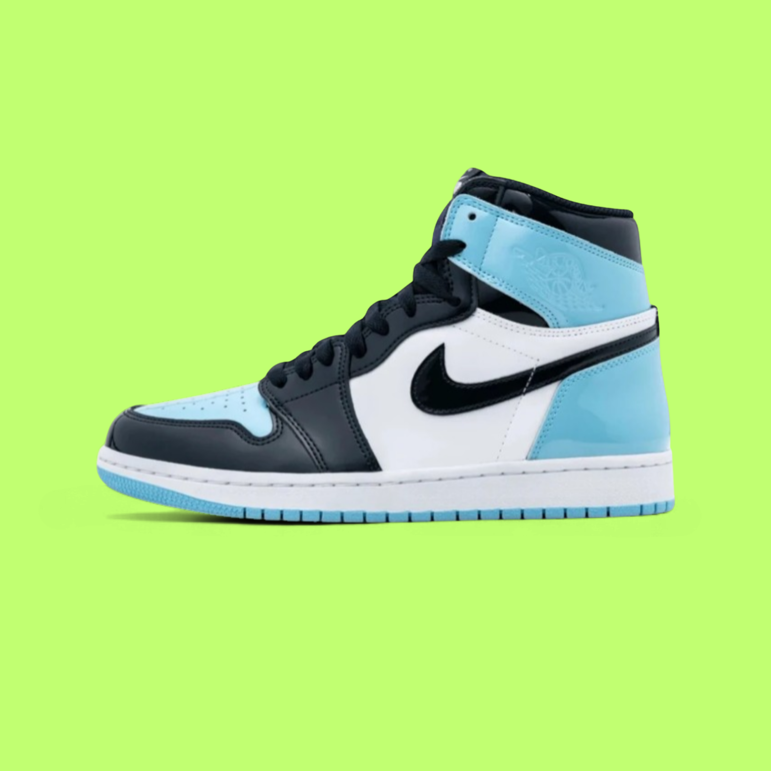 NIKE AIR JORDAN 1 HIGH OG WMNS UNC PATENT LEATHER SHINE DROP