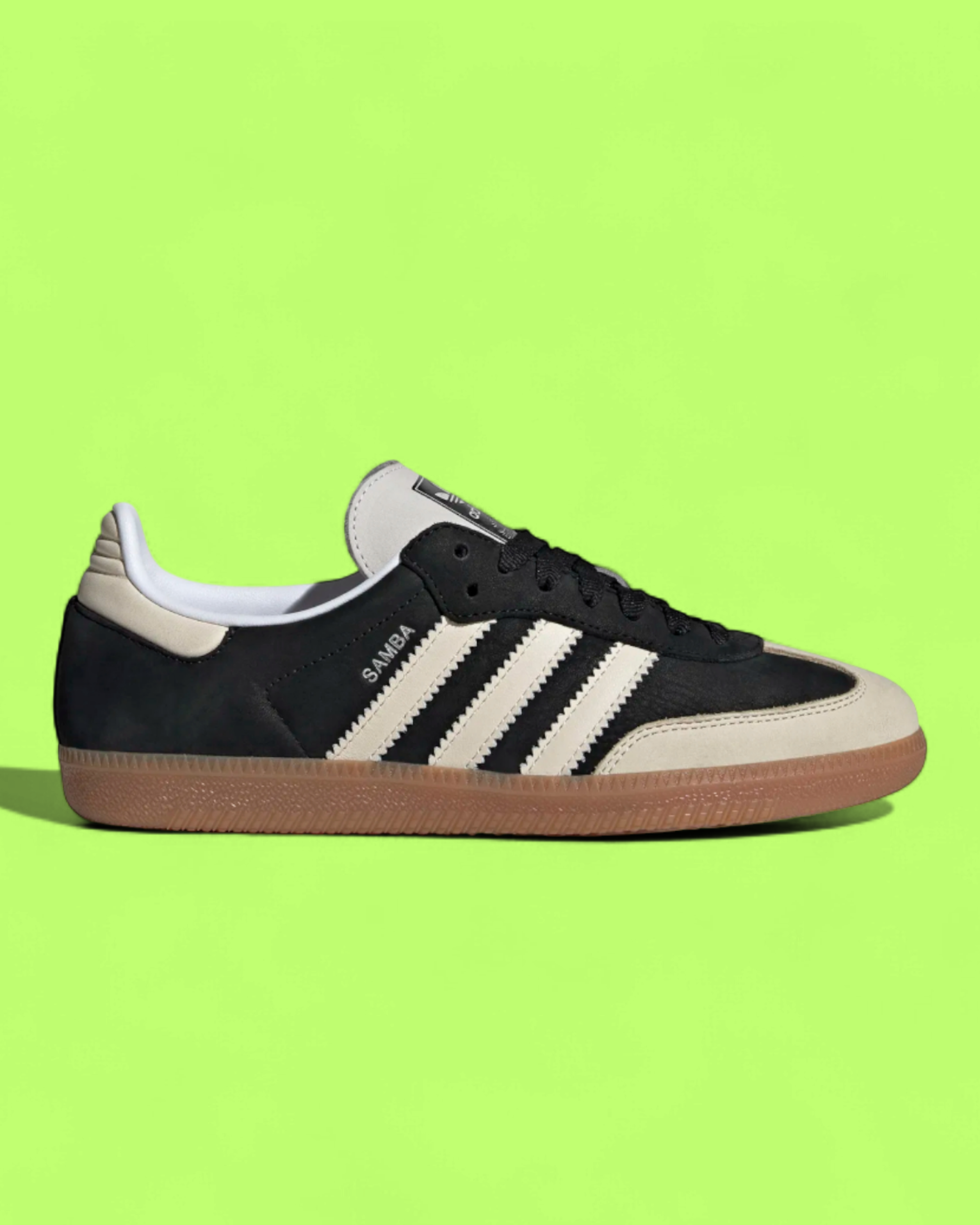 ADIDAS SAMBA OG BLACK WHITE GUM CLASSIC RETRO SNEAKERS CWCD