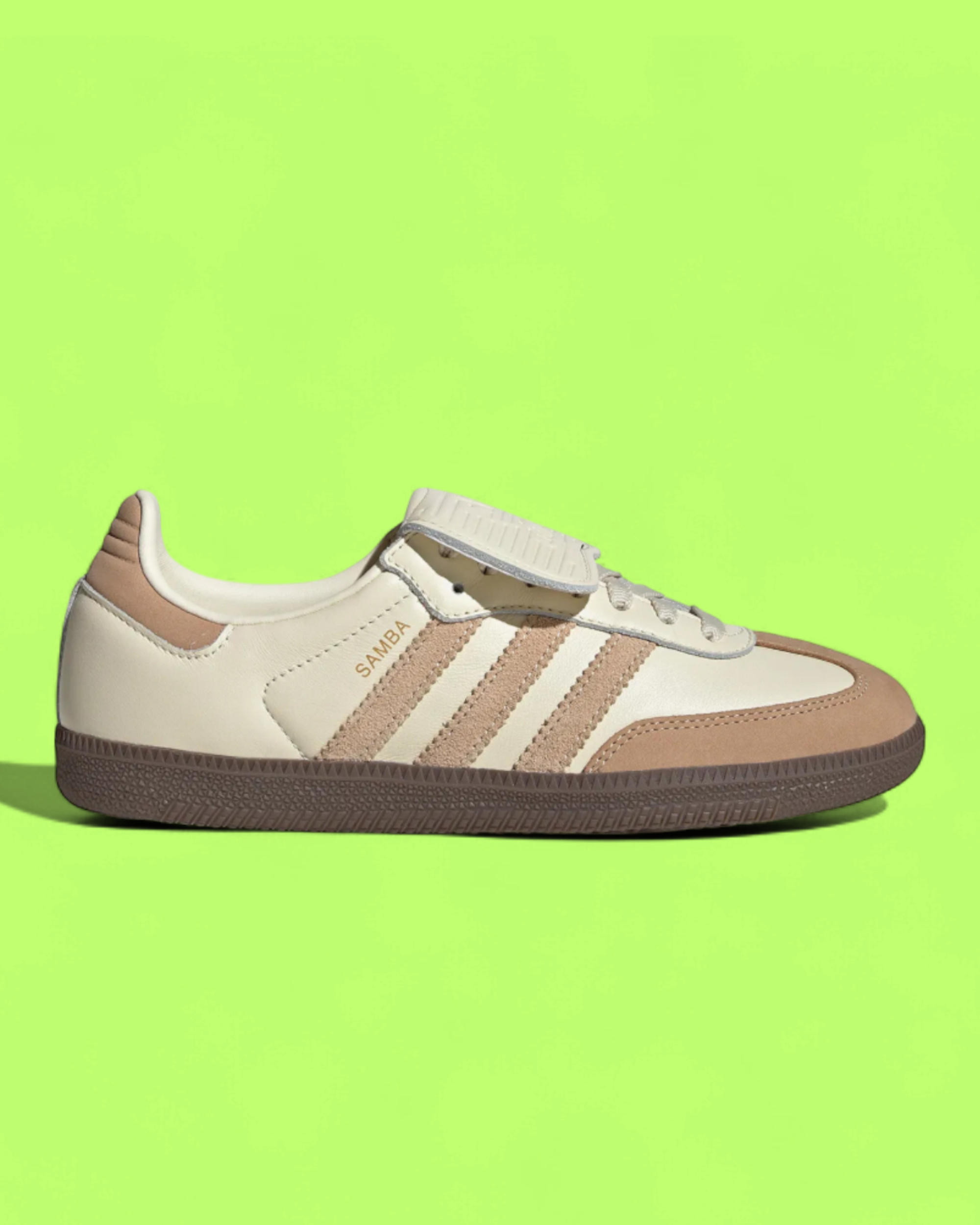 ADIDAS SAMBA OG BEIGE BROWN LEATHER RETRO CASUAL CLASSIC
