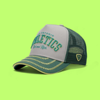 RUSTANDRICH SAN ANTONIO ATHLETICS GREEN TRUCKER CAP