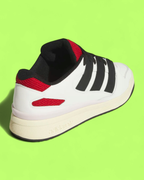 ADIDAS FORUM LOW WHITE BLACK RED RETRO BASKETBALL SNEAKERS