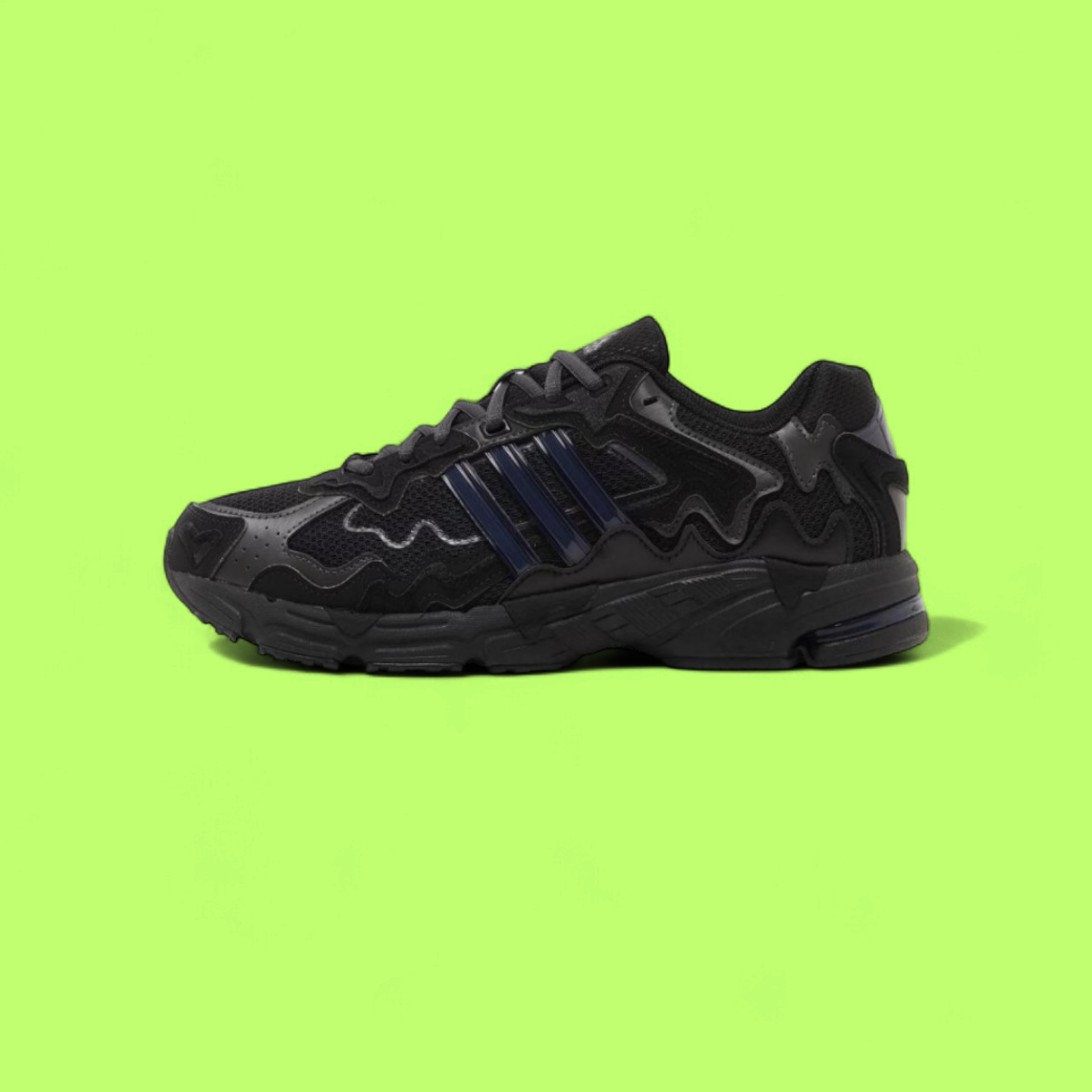 ADIDAS RESPONSE CL BAD BUNNY TRIPLE BLACK THE GARDEN EDITION