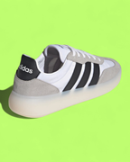 ADIDAS BARREDA WHITE GREY BLACK SUEDE CASUAL LIFESTYLE SHOES