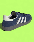 ADIDAS HANDBALL SPEZIAL NAVY WHITE PREMIUM SUEDE SNEAKERS