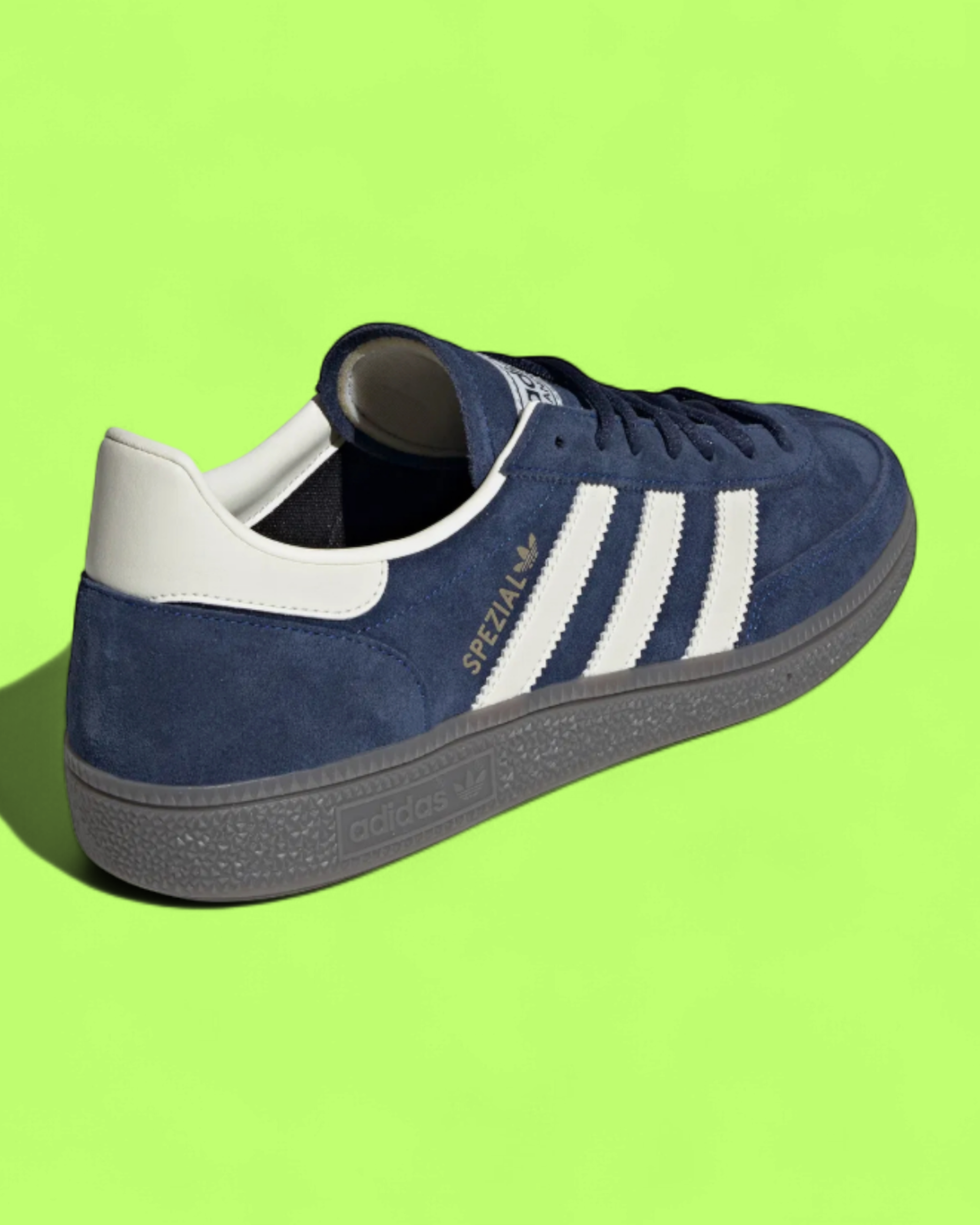 ADIDAS HANDBALL SPEZIAL NAVY WHITE PREMIUM SUEDE SNEAKERS