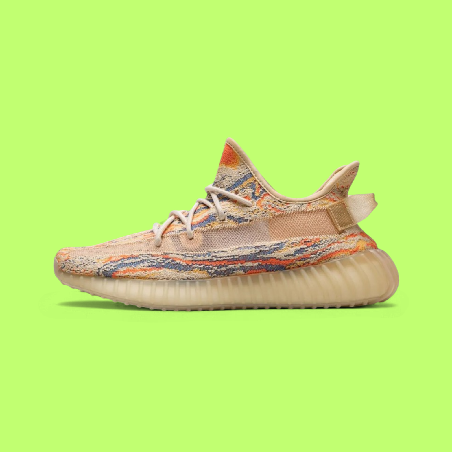 ADIDAS YEEZY BOOST 350 V2 MX OAT MULTICOLOR KNIT REFLECTIVE DROP
