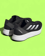 ADIDAS DURAMO SPEED BLACK WHITE LIGHTSTRIKE RUNNING ICON CWCD