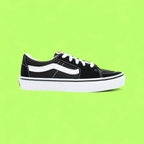 VANS UA SK8-LOW BLACK UNISEX CLASSIC STREET SNEAKER WZRT CWCD