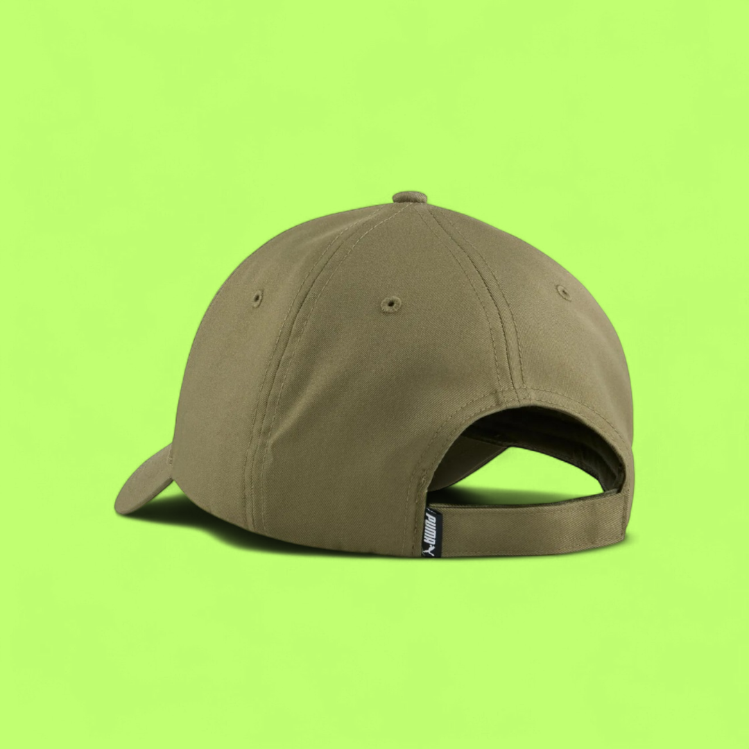 CLASSIC KHAKI BASEBALL CAP WITH MINIMALIST CLEAN DESIGN CWCD
