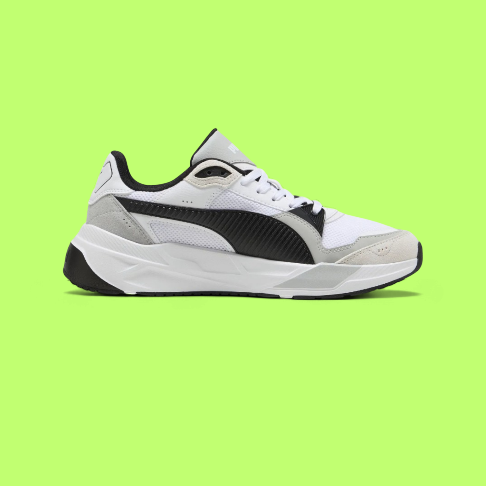 PUMA TRINITY 2 UNISEX WHITE MODERN COMFORT SNEAKERS