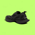 BALENCIAGA RETRO RUNNER SNEAKERS WITH MESH PANELS AND LOGO DETAIL