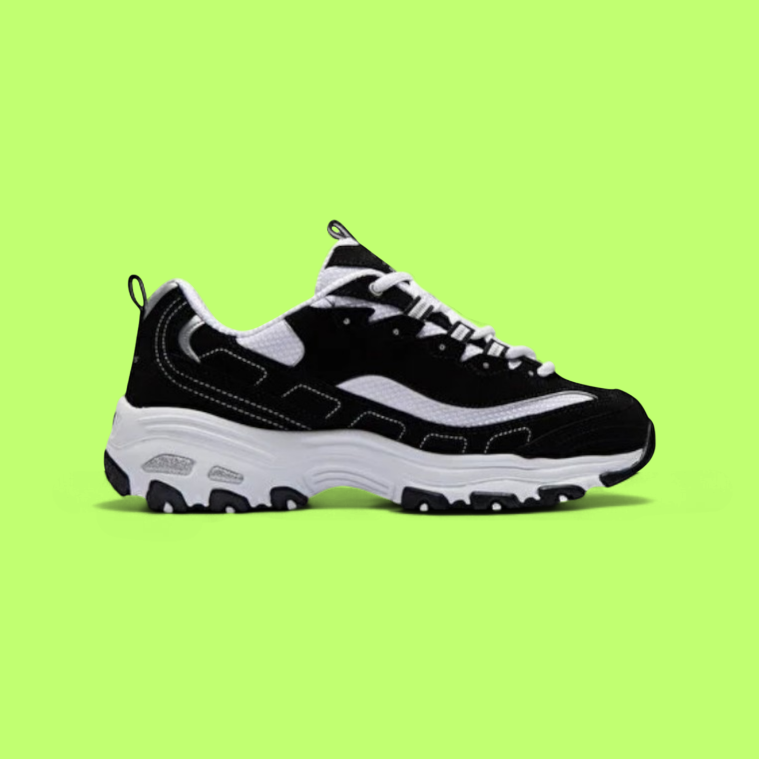 SKECHERS D’LITES – BIGGEST FAN CHUNKY RETRO COMFORT SNEAKERS