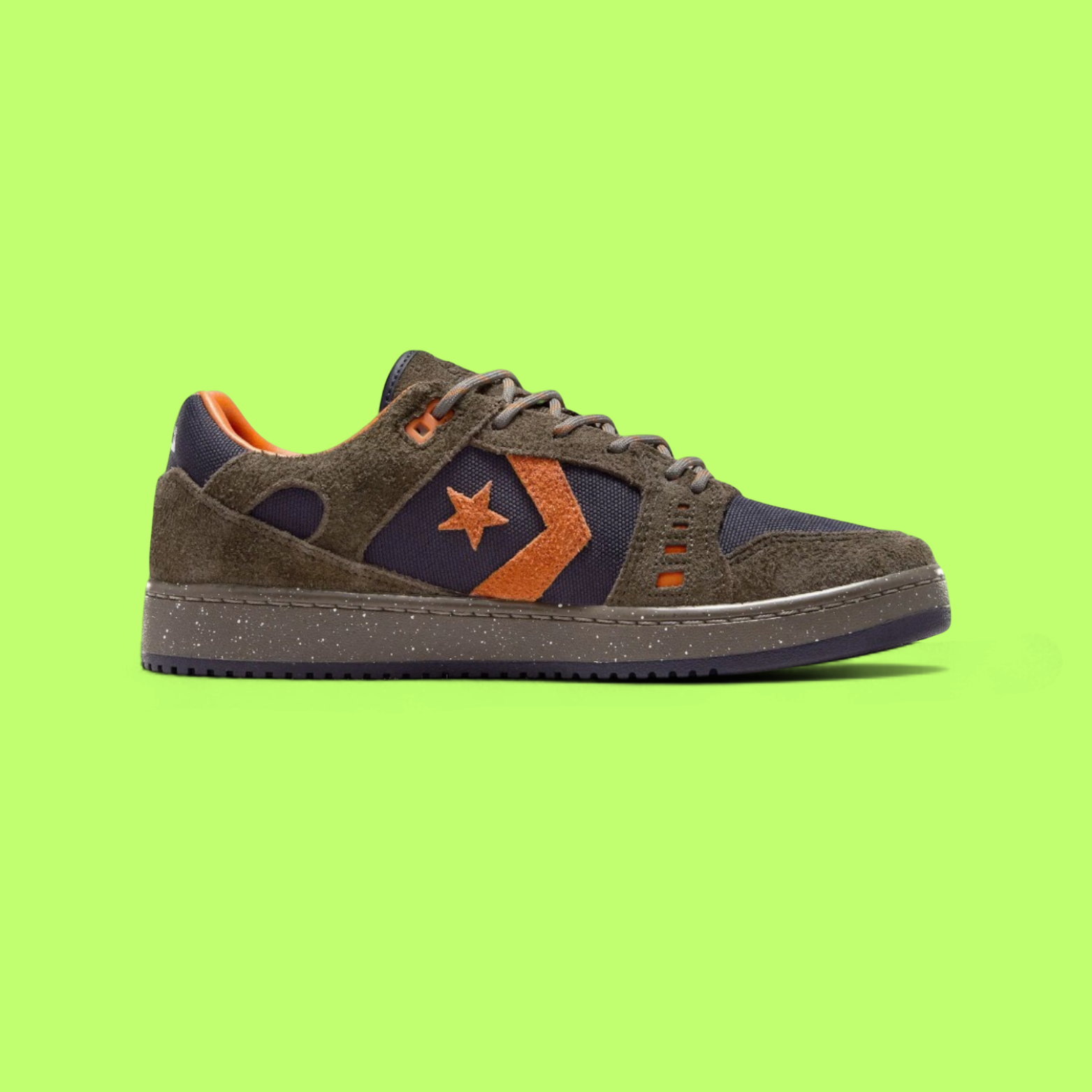 CONVERSE AS-1 PRO UNISEX BROWN SUEDE AND CORDURA SKATE SNEAKERS