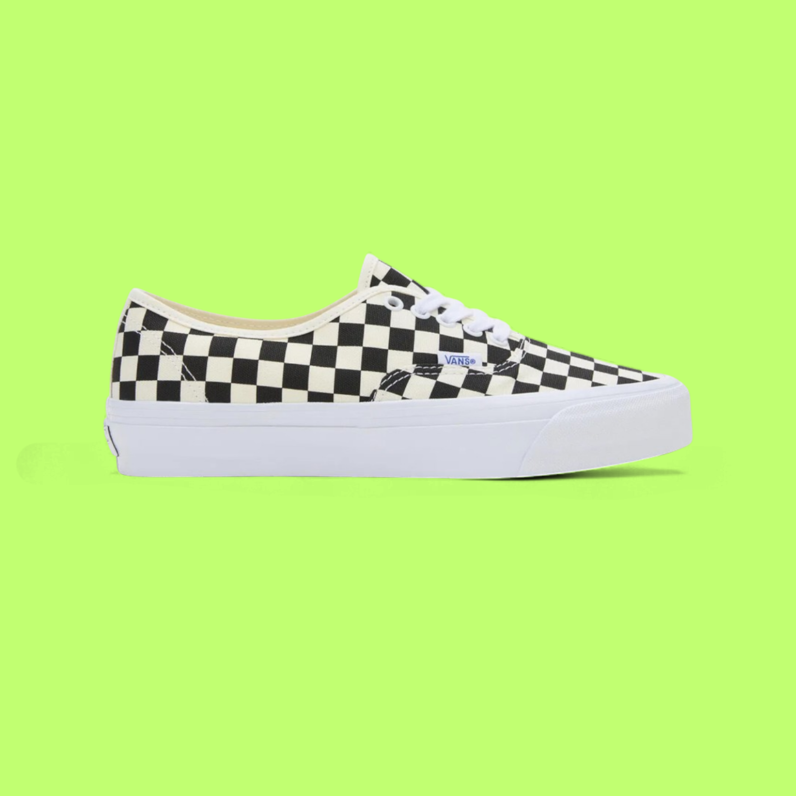 VANS AUTHENTIC PLATFORM BLACK WHITE CHECKERBOARD