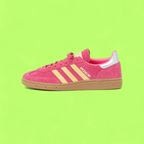 ADIDAS HANDBALL SPEZIAL WMNS “LUCID PINK  ALMOST YELLOW” RETRO SNEAKER