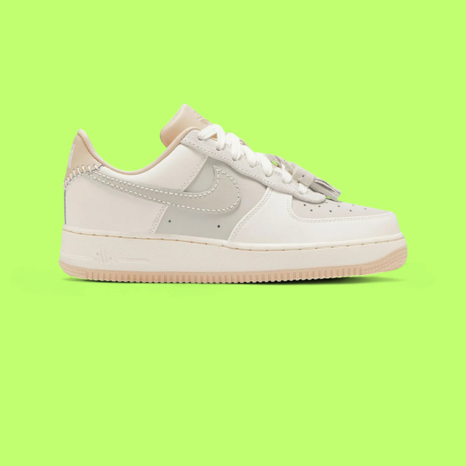NIKE AIR FORCE 1 LOW CRAFT WHITE BEIGE PREMIUM STYLE DROP