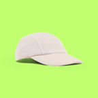 JACQUEMUS CREAM VISOR CAP WITH EMBROIDERED SIDE DETAIL CWCD