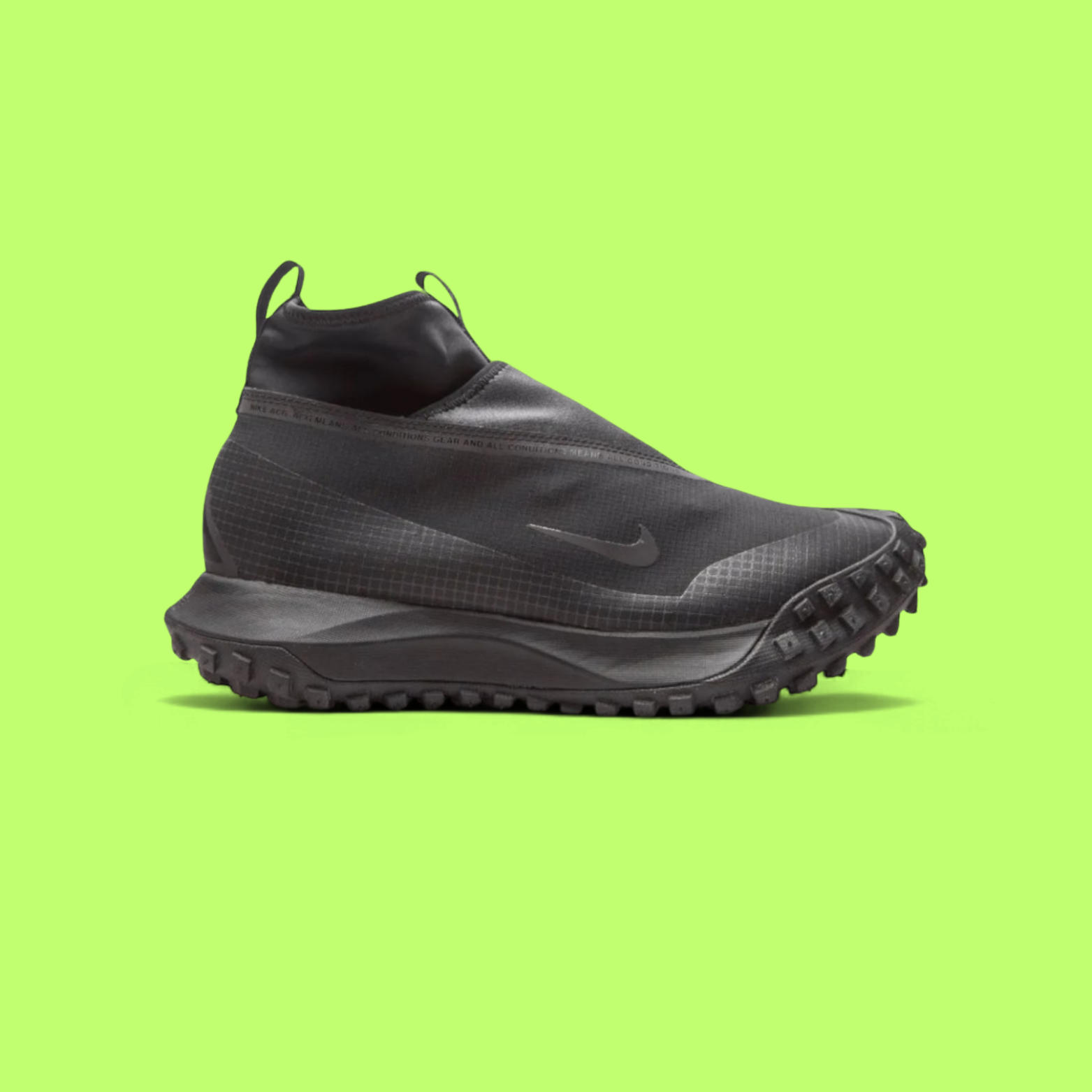 NIKE ACG MOUNTAIN FLY GORE-TEX DARK GREY TRAIL EDITION DROP ICONZ