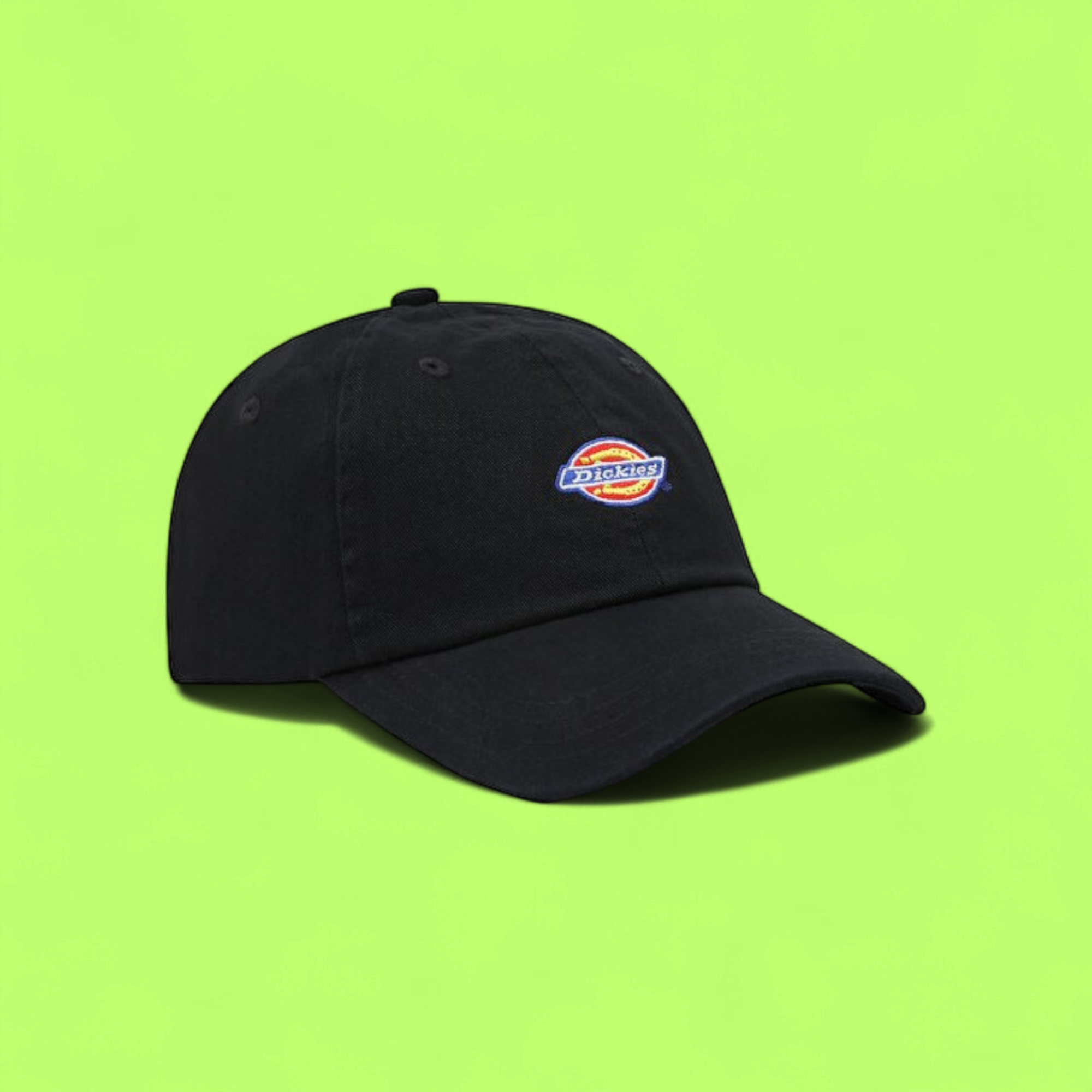 DICKIES CLASSIC BASEBALL CAP WITH SMALL LOGO IN BLACK CWCD
