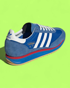 ADIDAS SL 72 BLUE WHITE RETRO RUNNING CASUAL SNEAKERS ICON CWCD