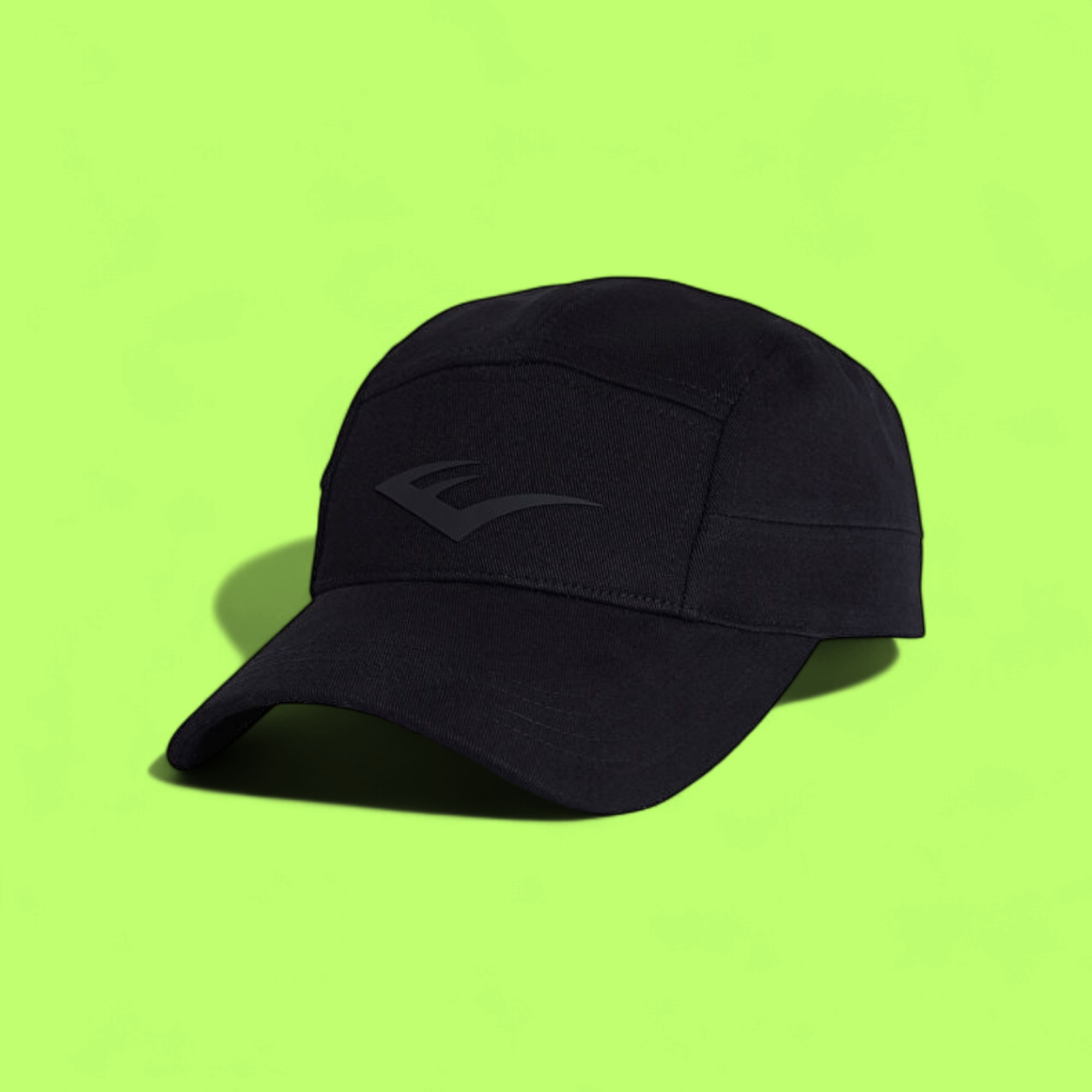 BLACK EVERLAST CAP WITH TONAL FRONT LOGO DESIGN CWCD