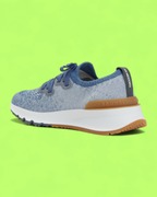 BRUNELLO CUCINELLI BLUE KNIT PREMIUM LIGHTWEIGHT LUXURY CWCD