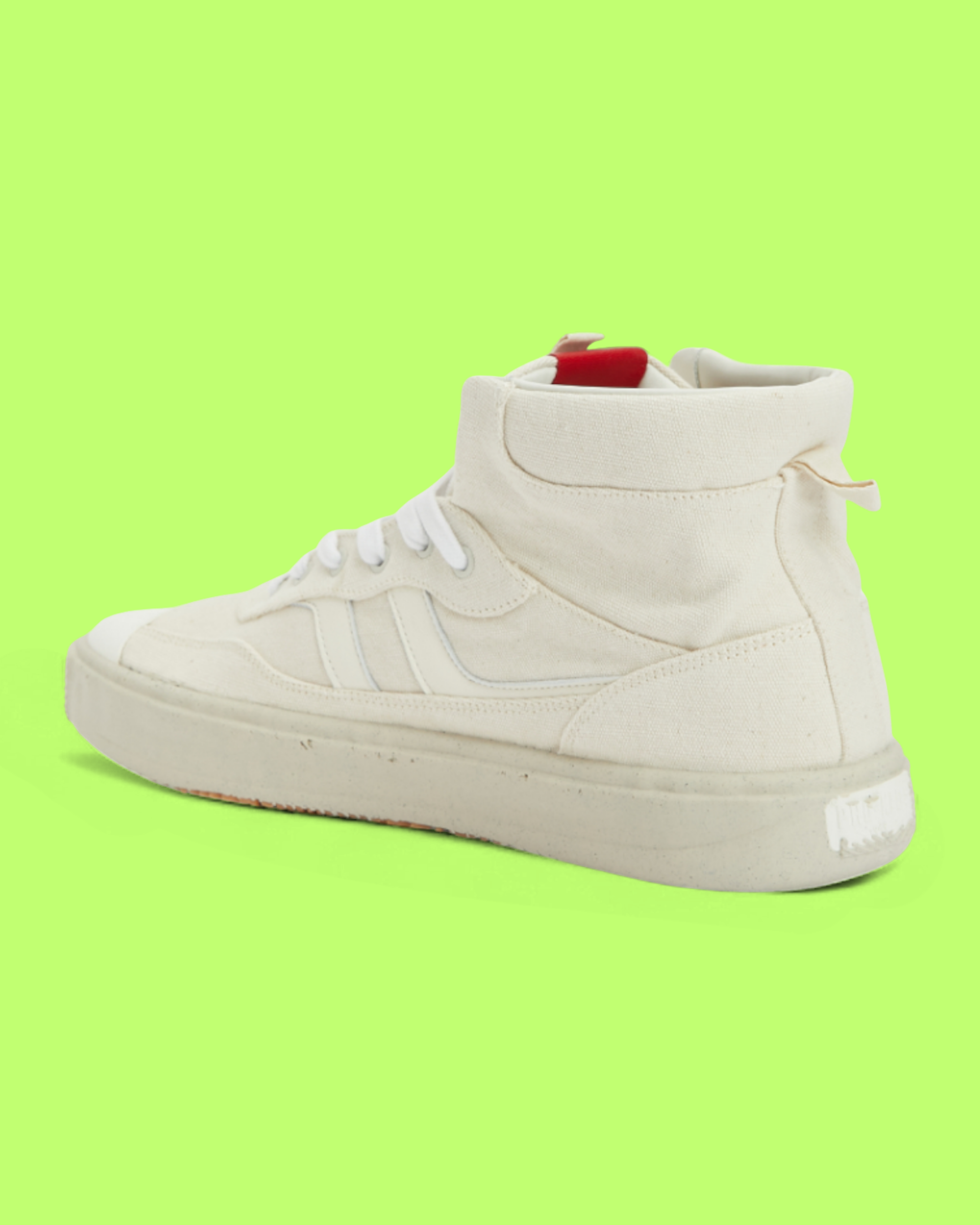 PRO-KEDS ROYAL HI CLASSIC WHITE CANVAS RETRO BASKETBALL SNEAKERS