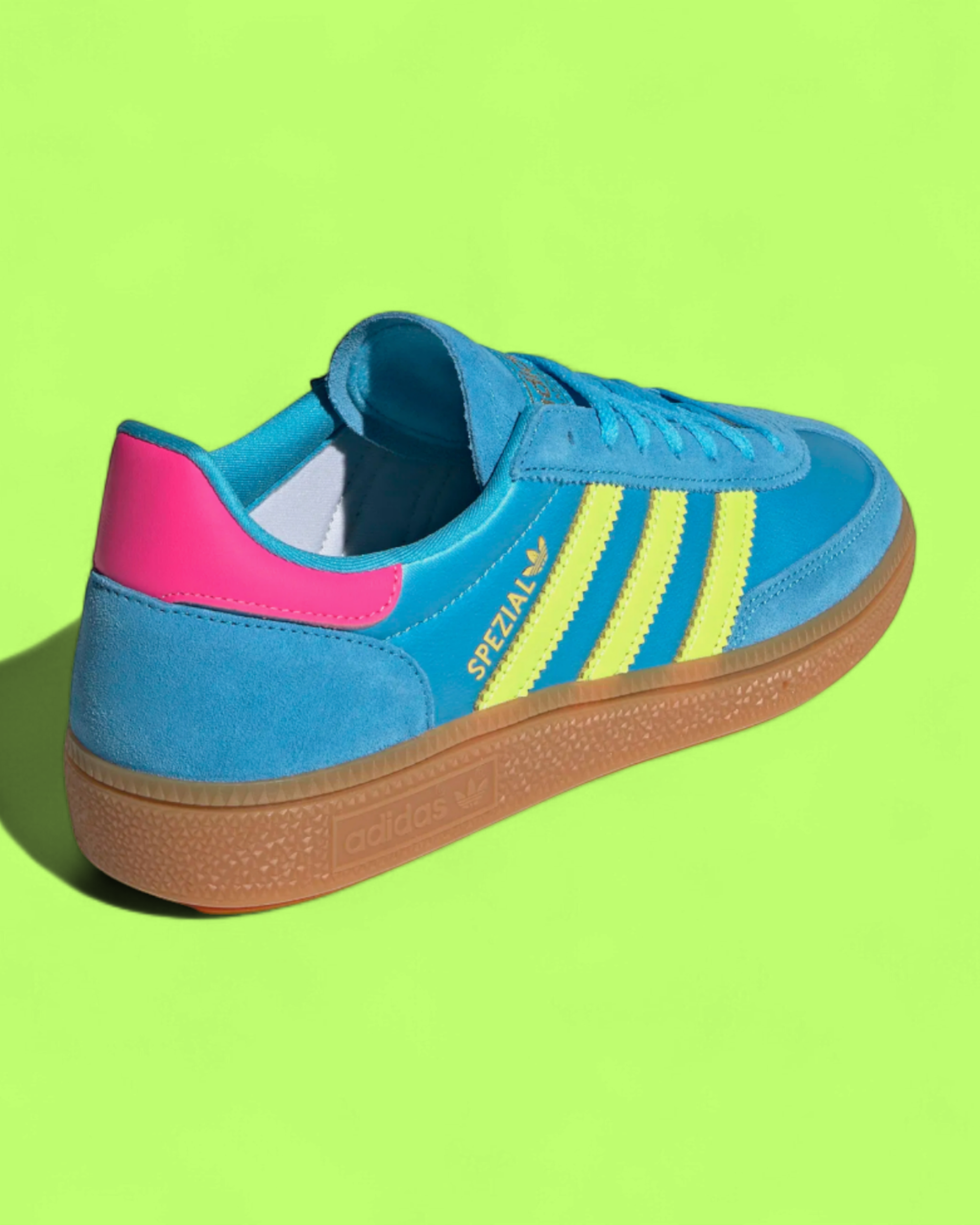 ADIDAS HANDBALL SPEZIAL BLUE YELLOW RETRO CASUAL SNEAKERS