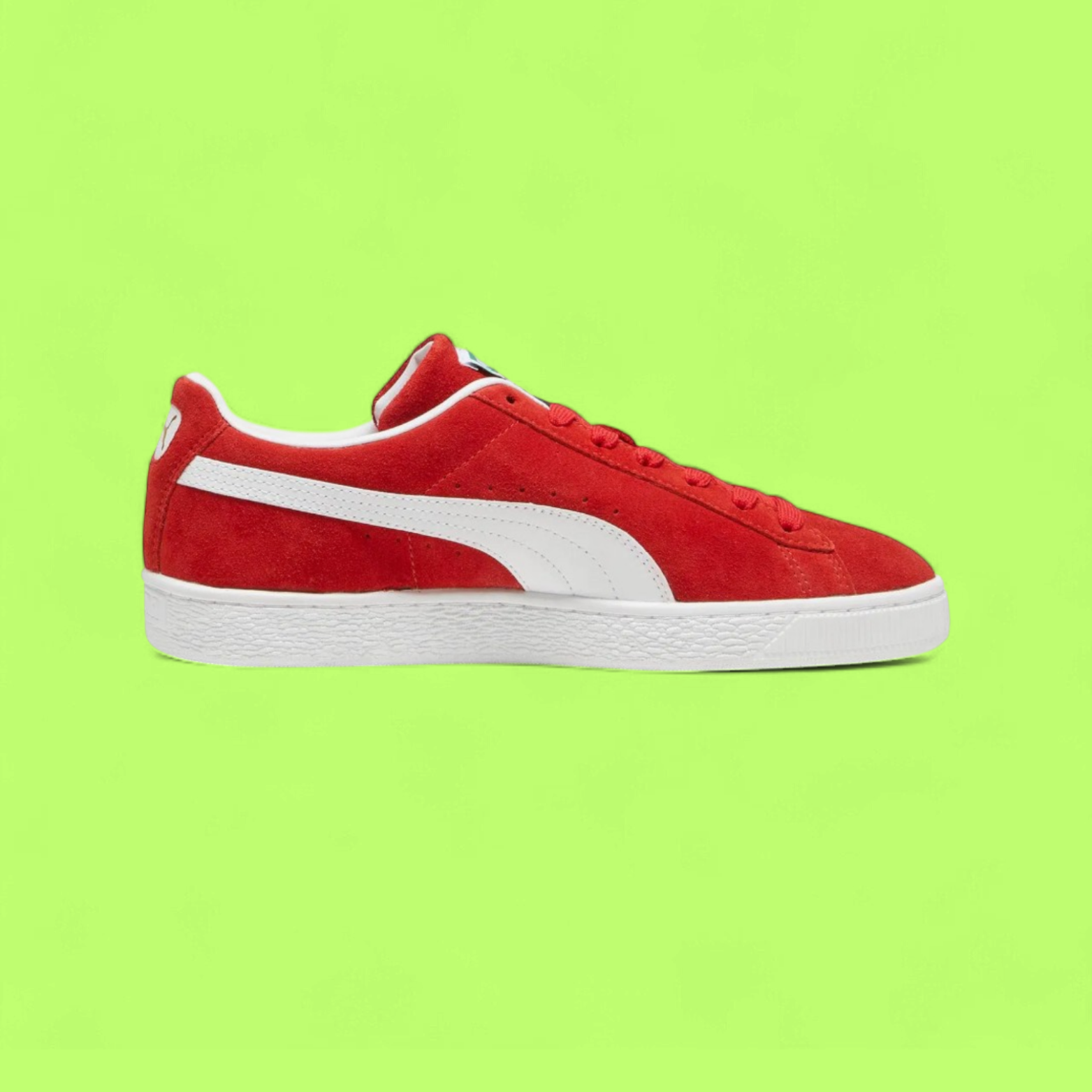 PUMA SUEDE CLASSIC UNISEX RED SUEDE SPORTS SHOES
