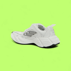 BALENCIAGA DEFENDER LOW WHITE LEATHER CHUNKY SNEAKERS