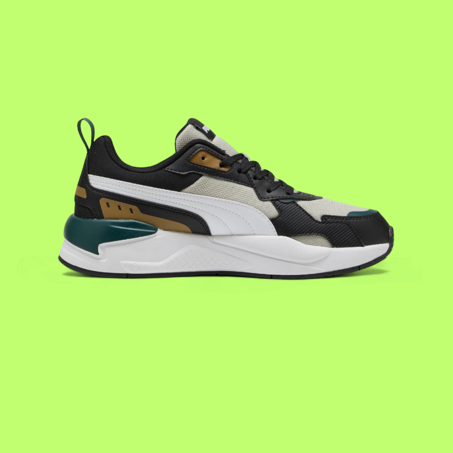 PUMA X-RAY 3 UNISEX BLACK RETRO CHUNKY SNEAKERS WRT